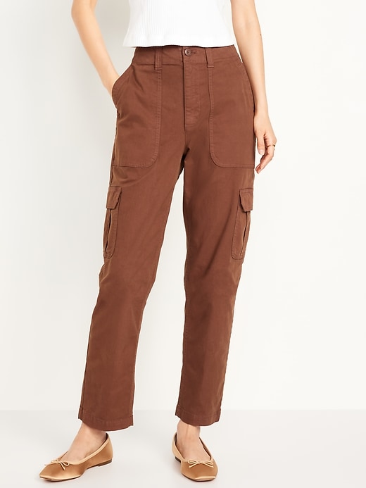 Image number 1 showing, High-Waisted OGC Chino Cargo Pants