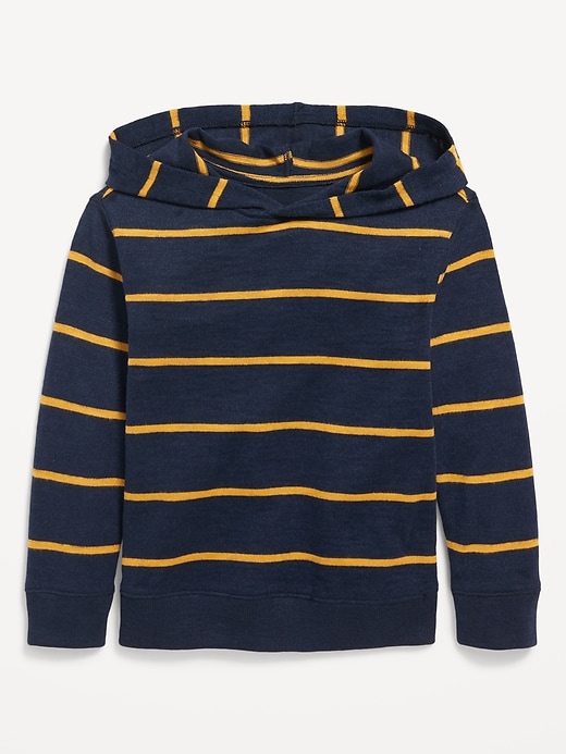 View large product image 1 of 2. Long-Sleeve Plush Hoodie for Toddler Boys