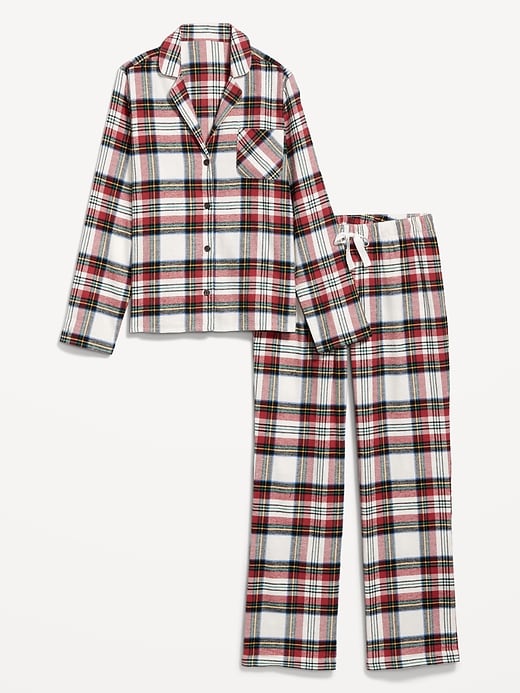 Image number 4 showing, Flannel Pajama Set for Women