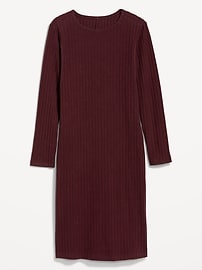 Image number 2 showing, Maternity Long-Sleeve Nursing Dress