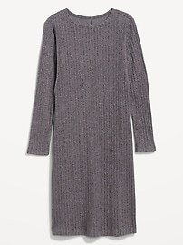 Image number 2 showing, Maternity Long-Sleeve Nursing Dress