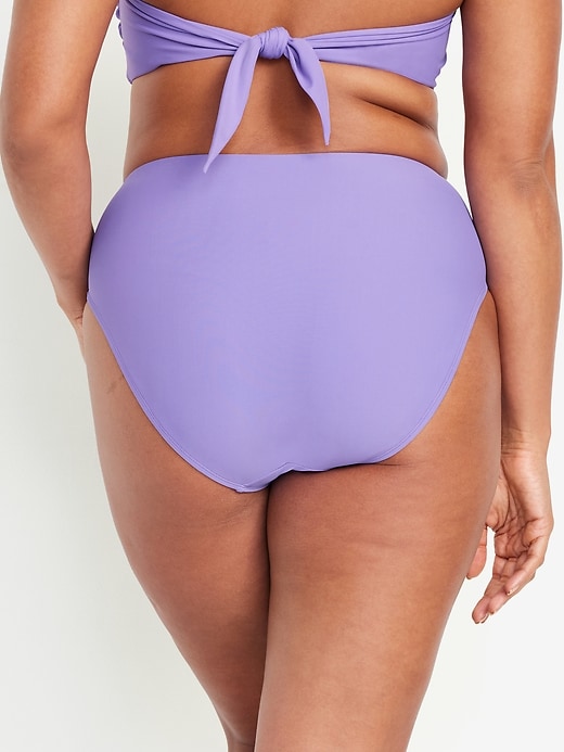 Image number 6 showing, High-Waisted Bikini Swim Bottoms