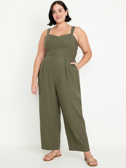 Image number 6 showing, Fit & Flare Cami Jumpsuit