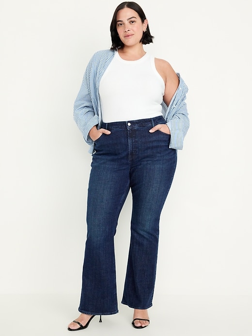 Image number 6 showing, Extra High-Waisted Flare Jeans