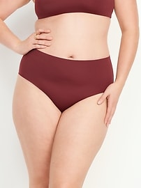 View large product image 5 of 8. High-Waisted No-Show Brief Underwear