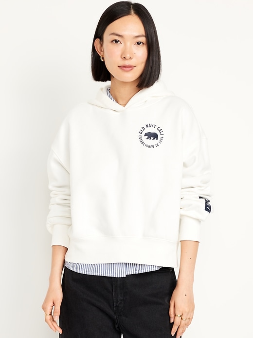 Image number 1 showing, Oversized Logo Pullover for Women