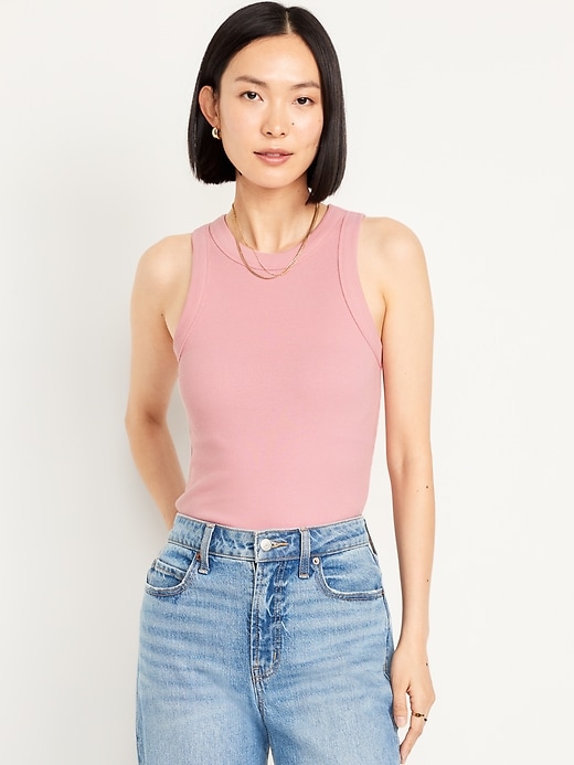 Image number 1 showing, Snug Crop Tank Top