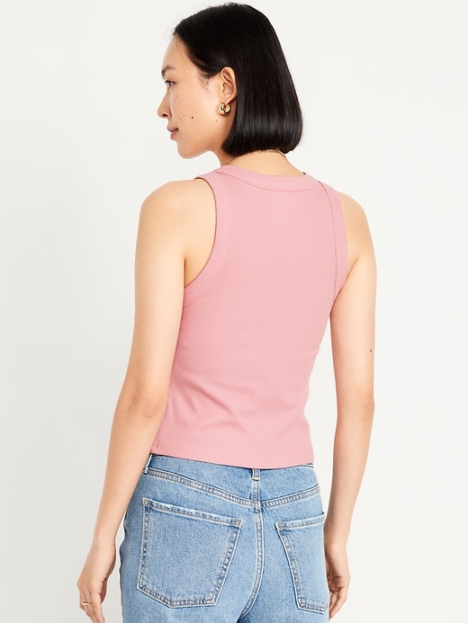 Image number 2 showing, Snug Crop Tank Top