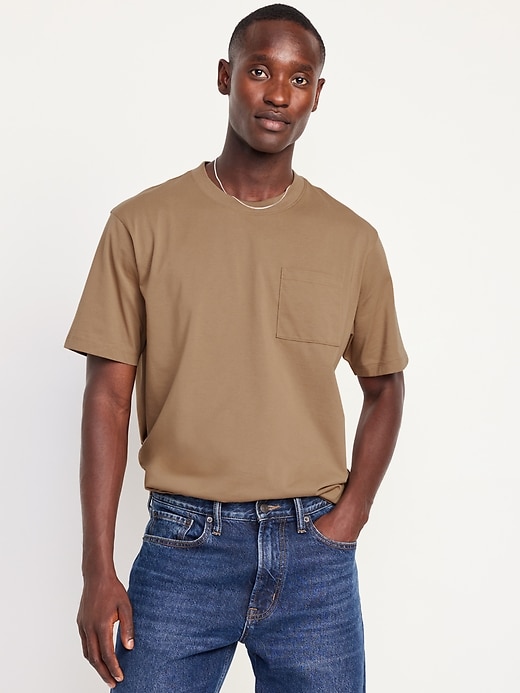 Image number 1 showing, Loose Pocket T-Shirt