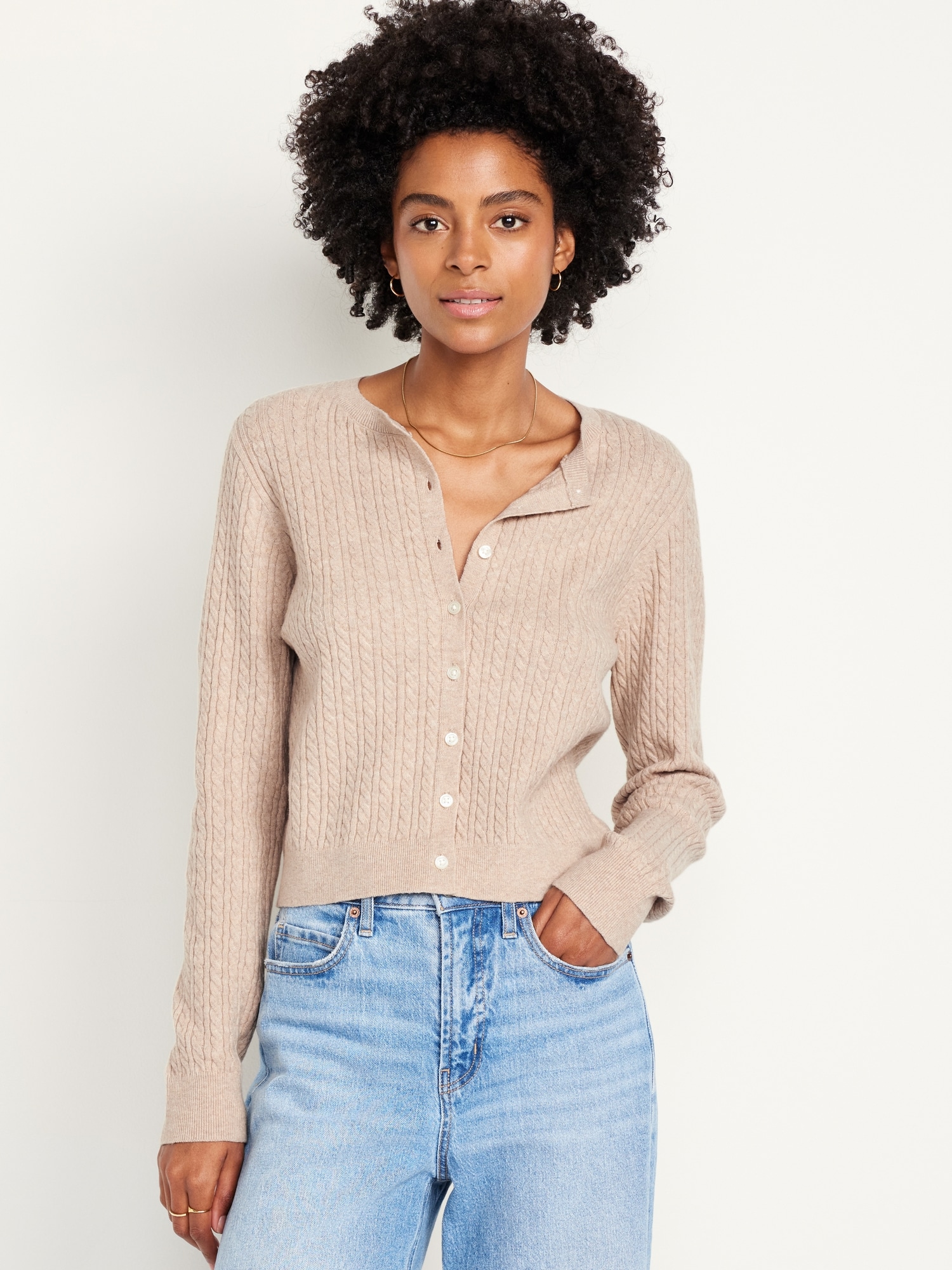 Old navy cropped sweater hotsell