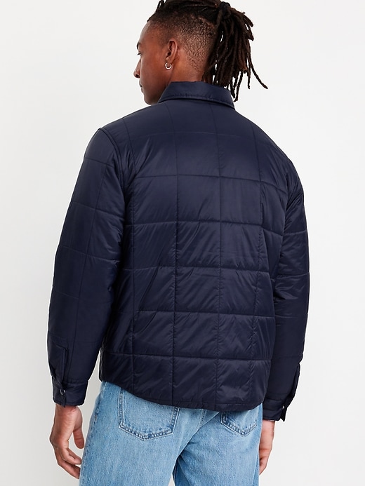 Image number 2 showing, Water-Resistant Quilted Shacket