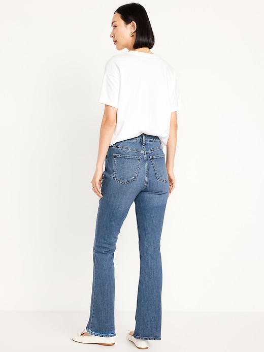 Image number 4 showing, Extra High-Waisted Rockstar Flare Jeans