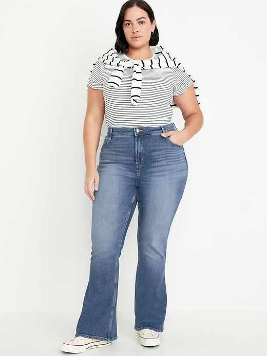Image number 7 showing, Extra High-Waisted Rockstar Flare Jeans