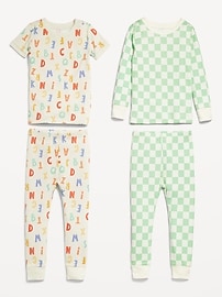 View large product image 3 of 3. Snug-Fit Pajama 4-Piece Set for Toddler &amp; Baby