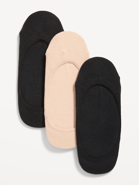 No-Show Liner-Socks 3-Pack For Women - Neutral