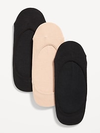 Image number 1 showing, No-Show Liner-Socks 3-Pack For Women