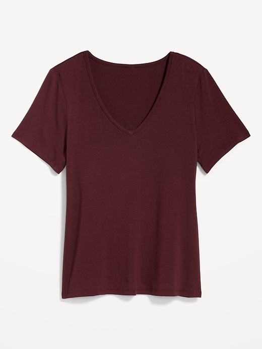 Image number 4 showing, Luxe V-Neck T-Shirt