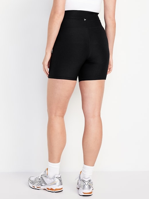 Image number 2 showing, Maternity Cloud+ Bike Short -- 6-inch inseam