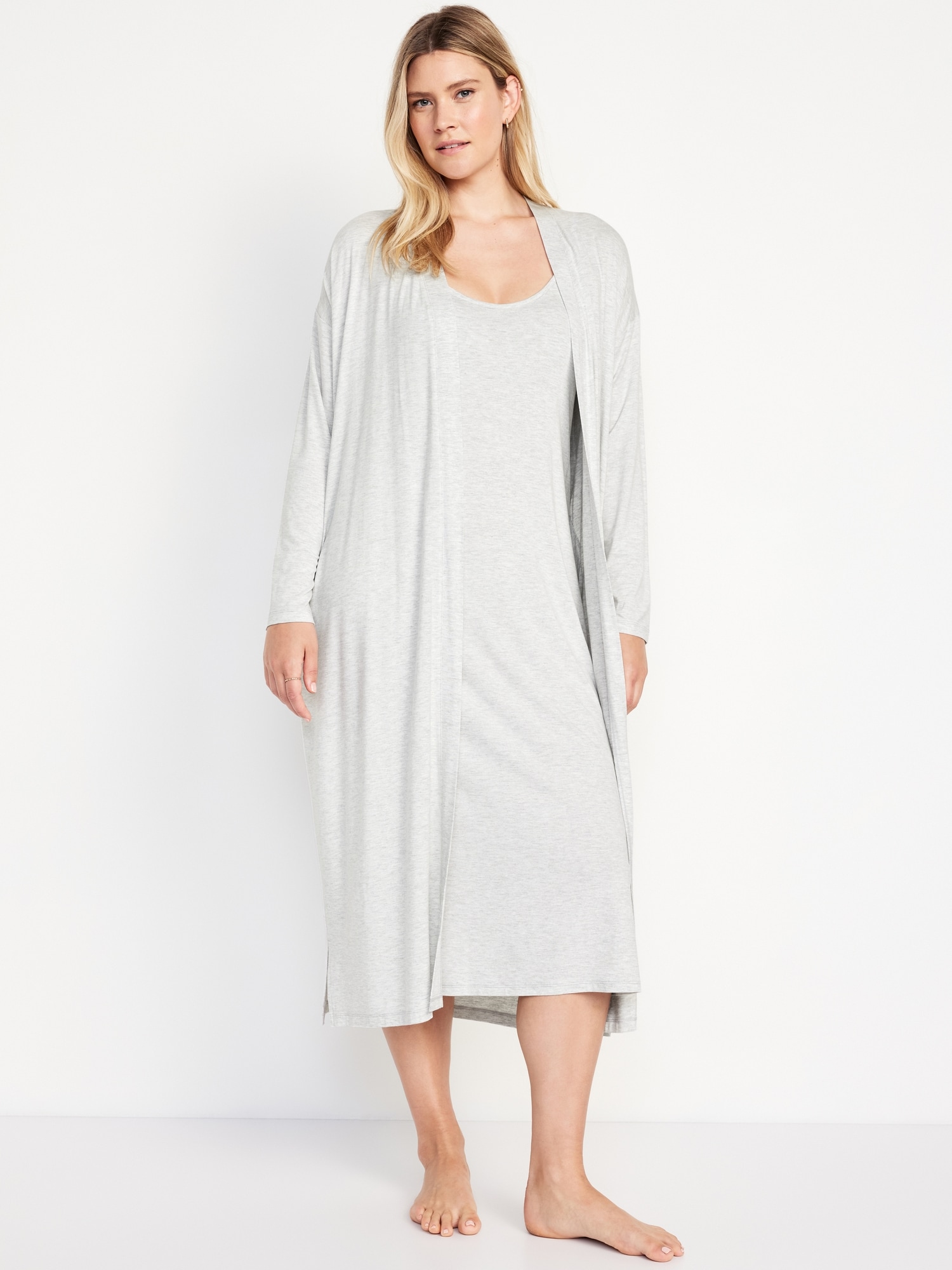 Maternity Robe and Nursing Nightgown Set Old Navy