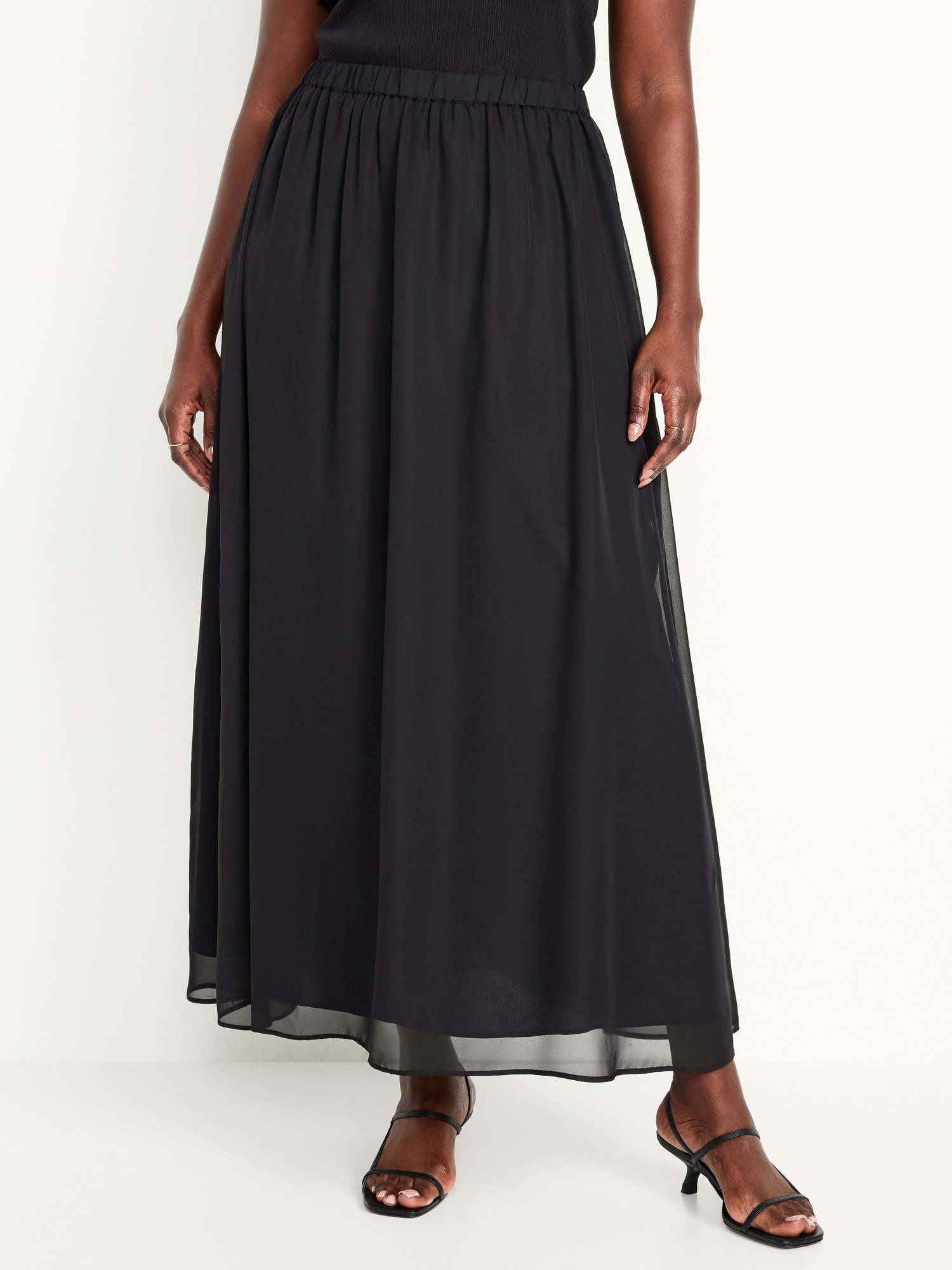 Chiffon Maxi Skirt | Old Navy