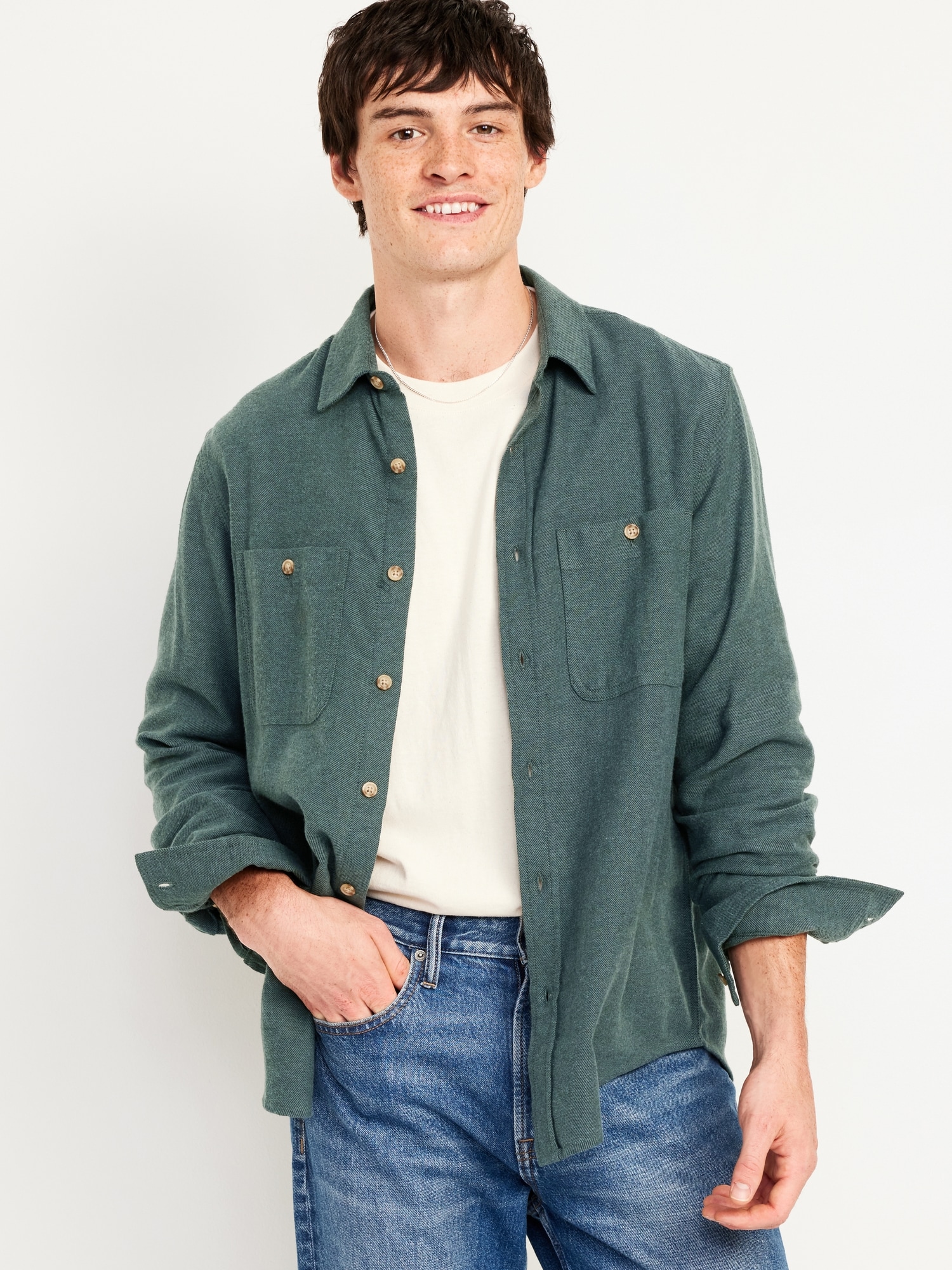 Flannel Pocket Shirt