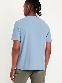 Waffle-Knit T-Shirt | Old Navy