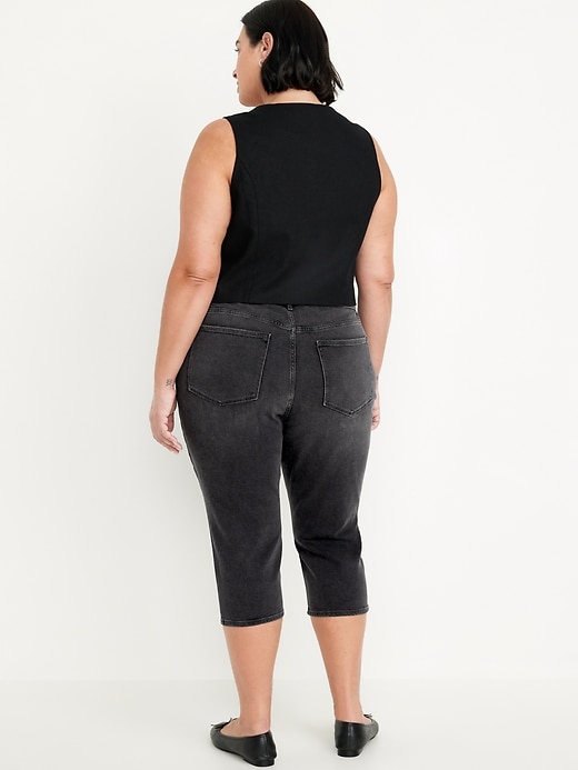 Image number 7 showing, Mid-Rise Wow Capri Jeans