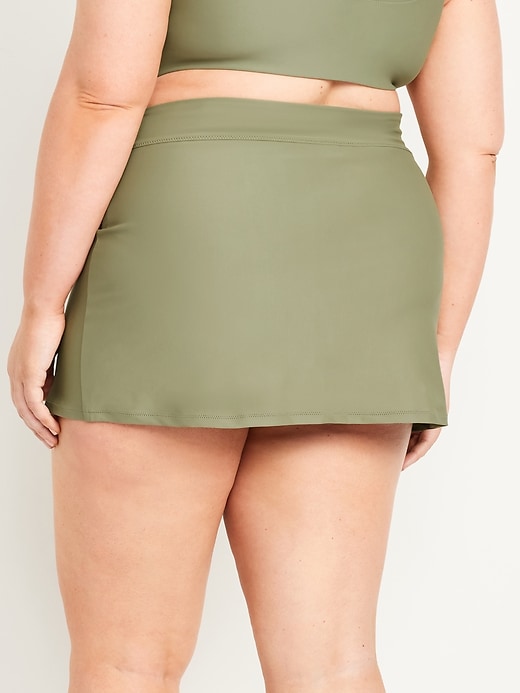 Image number 8 showing, High-Waisted Swim Skirt