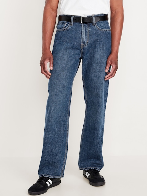 90's Baggy Jeans - Dark Wash