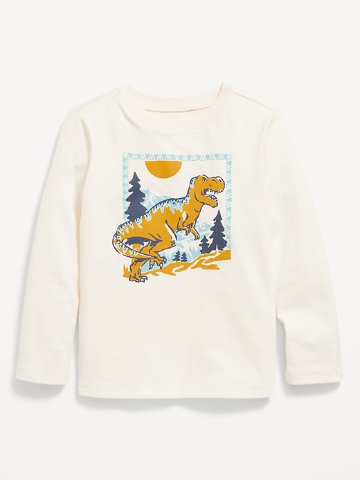 View large product image 1 of 1. Long-Sleeve Graphic T-Shirt for Toddler Boys