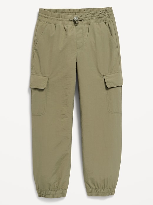 Image number 4 showing, High-Waisted Loose Cargo Performance Pants for Girls