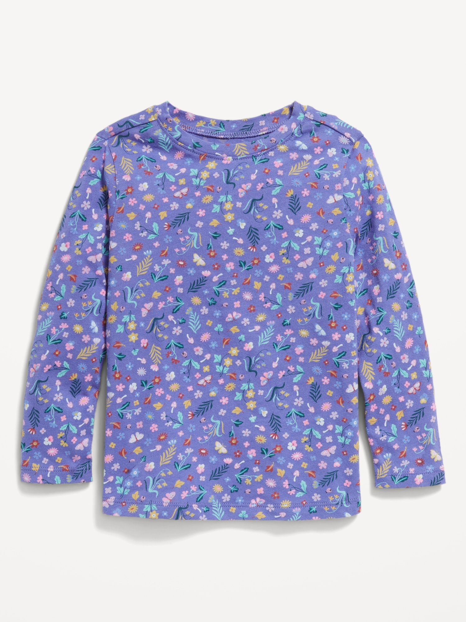 Printed Long-Sleeve T-Shirt for Toddler Girls