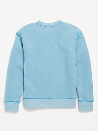 View large product image 3 of 3. Oversized Long-Sleeve Thermal-Knit T-Shirt for Boys