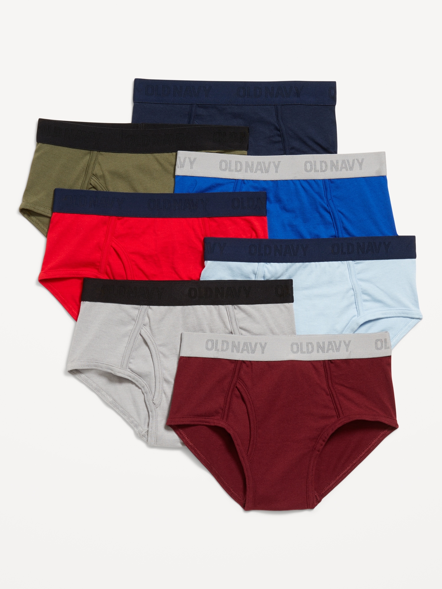 Underwear Briefs Variety 7-Pack for Boys - Multi