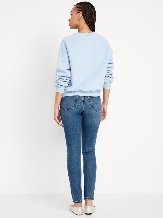 Image number 3 showing, High-Waisted Rockstar Super-Skinny Ripped Jeans for Women