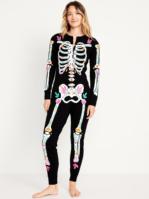 Image number 1 showing, Halloween One-Piece Pajamas