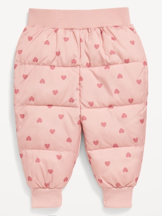 View large product image 1 of 1. Unisex Water-Resistant Quilted Tapered Pants for Baby