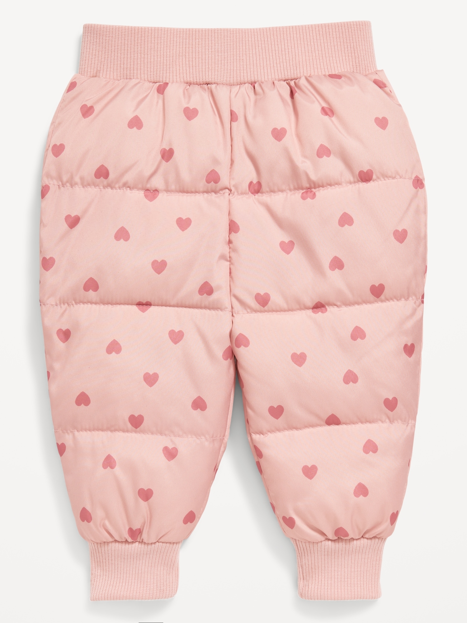 Unisex Water-Resistant Quilted Tapered Pants for Baby