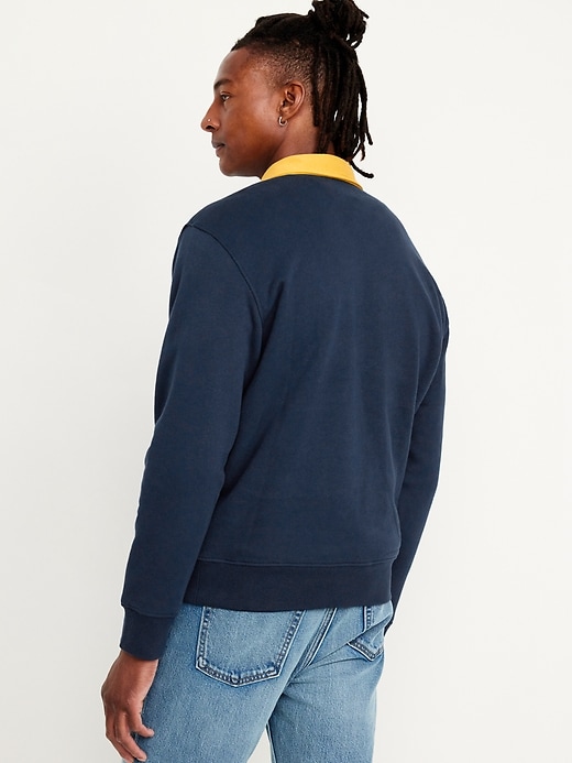 Image number 2 showing, Quarter-Zip Fleece Polo