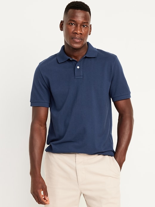 View large product image 1 of 4. Uniform Pique Polo