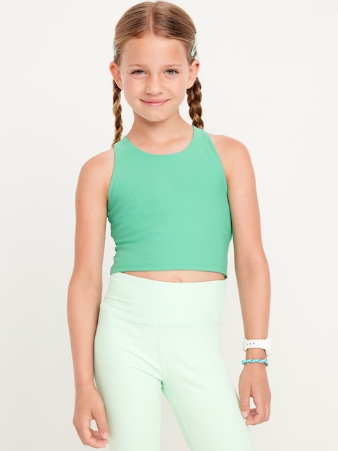 PowerSoft Longline Sports Bra for Girls