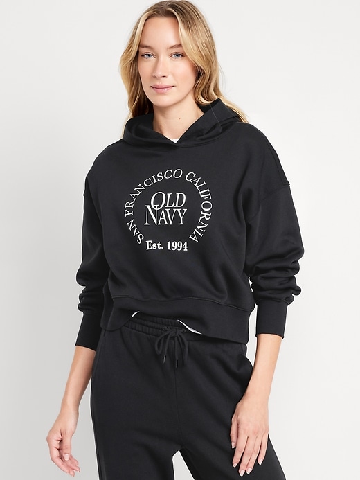 Image number 1 showing, Oversized Logo Pullover for Women