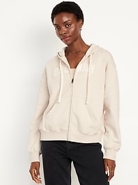 Image number 1 showing, Logo Zip Hoodie Sweatshirt