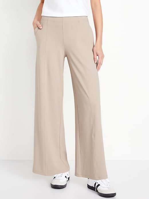 Image number 1 showing, High-Waisted PowerSoft Trouser Pants