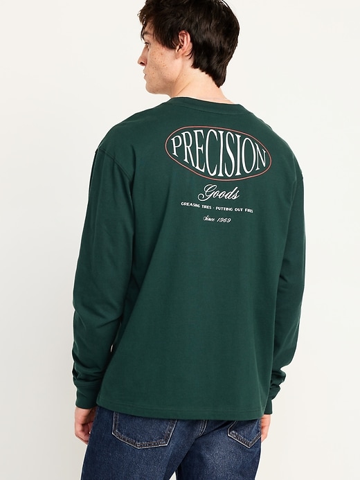 Image number 2 showing, Long-Sleeve Heavyweight Graphic T-Shirt