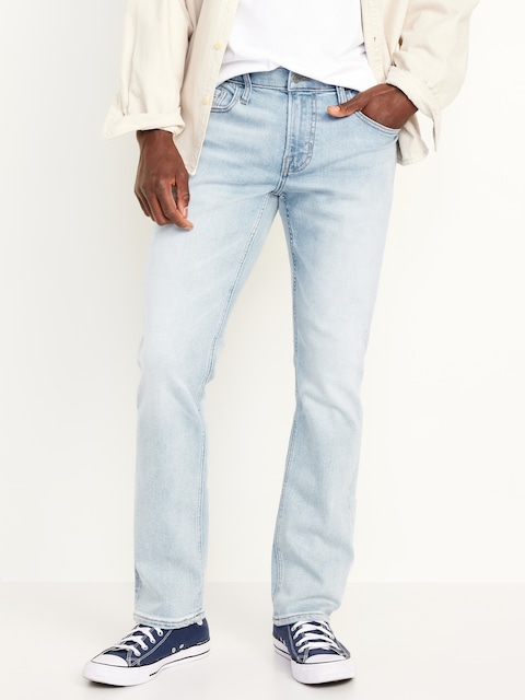 Straight 360° Tech Stretch Performance Jeans - Light Wash