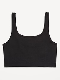 View large product image 4 of 8. Seamless Ribbed Bralette