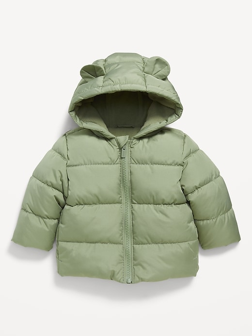 View large product image 1 of 1. Unisex Water-Resistant Quilted Puffer Jacket for Baby