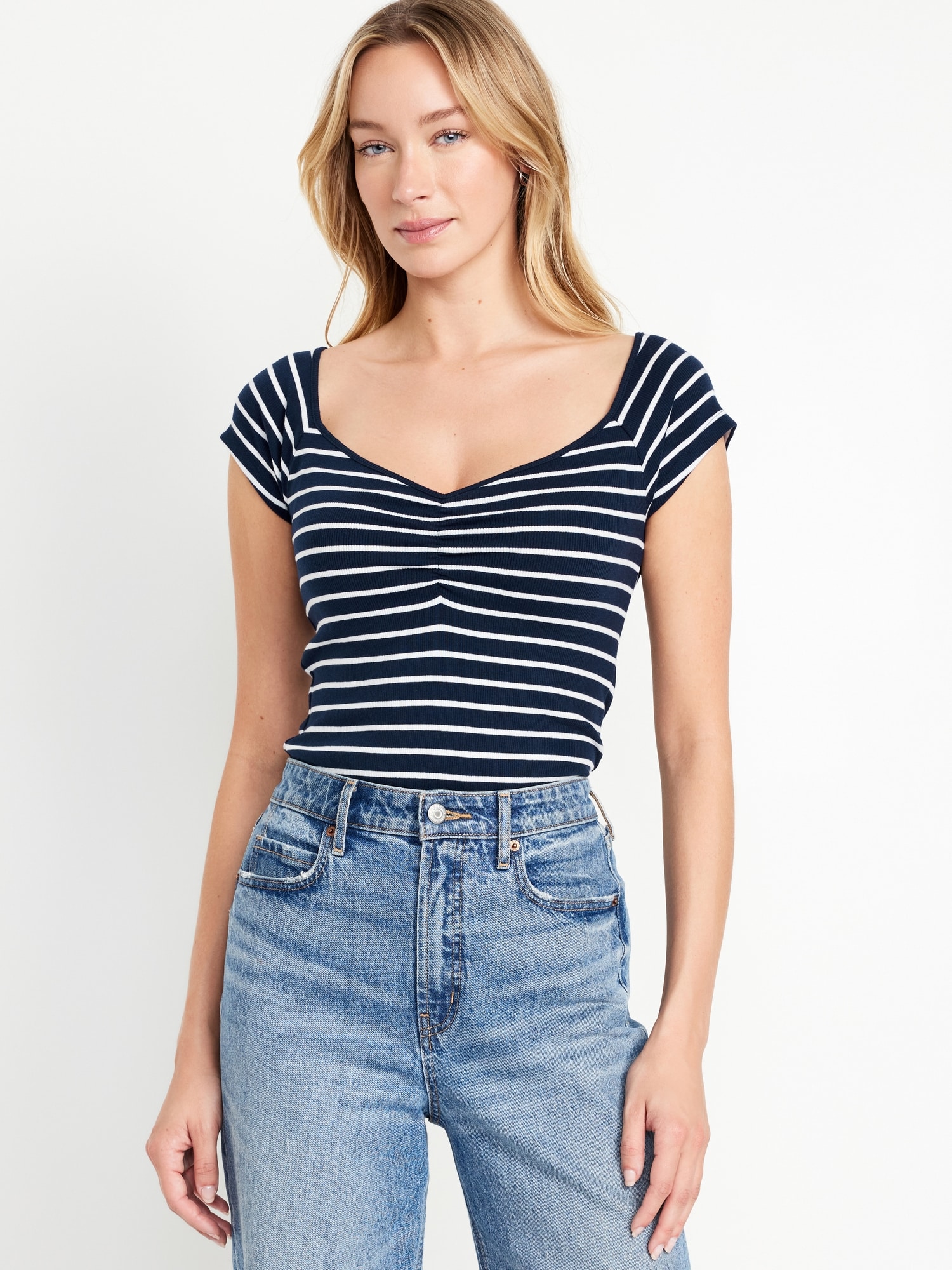 Fitted Ribbed Top
