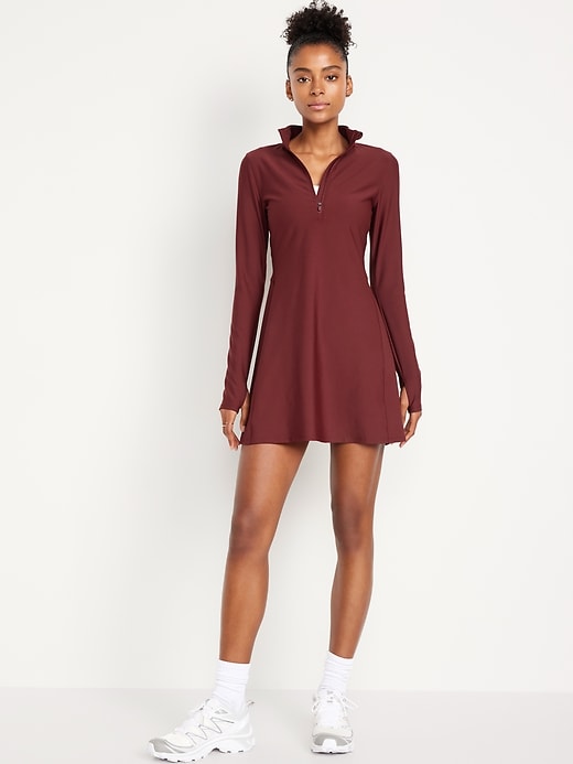 Image number 1 showing, PowerSoft Half-Zip Athletic Dress